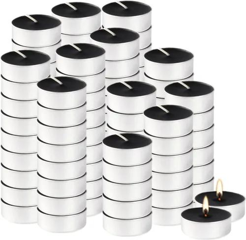 Miniatura 13 de Paquete de 12 velas perfumadas negras de regalo, velas de aromaterapia de cera de soja natural para el hogar, 12 fragancias, perfectas para aliviar
