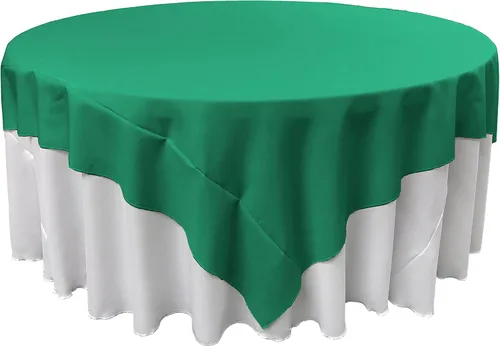 Miniatura 108 de LA Linen. Mantel cuadrado de popelina de poliéster
