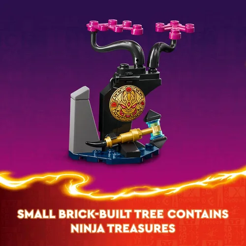 Miniatura 5 de LEGO NINJAGO - Figura de acción de Egalt The Master Dragon, juego de batalla de juguete de héroe con 5 minifiguras ninja para juego grupal