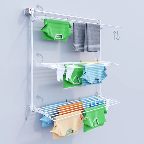 foxydry Aireador vertical de pared de torre para uso en interiores y exteriores (blanco, 59.8 in / 59.8 pulgadas)