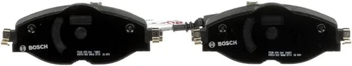BOSCH BC1760 QuietCast Premium - Juego de pastillas de freno de disco de cerámica - Compatible con Audi A3, A3 Quattro, A3 e-tron, TT Quattro;