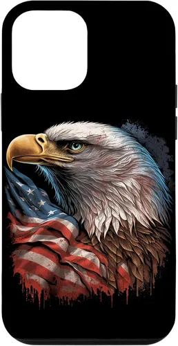 Miniatura 15 de Funda patriótica para iPhone 11 Pro Max con ojos de águila calva americana