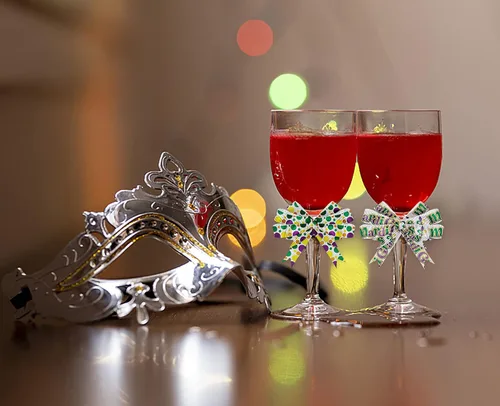 Miniatura 3 de 9 cintas decorativas de Mardi Gras de 3/8 pulgadas, máscara de Mardi Gras púrpura y verde, cinta de grogrén de 3 yardas, cinta de Mardi Gras
