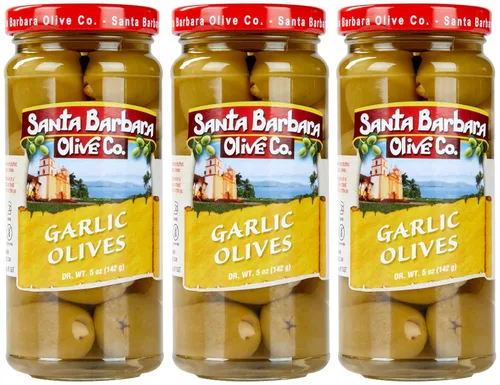 Miniatura 9 de Aceitunas Rellenas de Queso Feta Santa Barbara 10 oz, Paquete de 2
