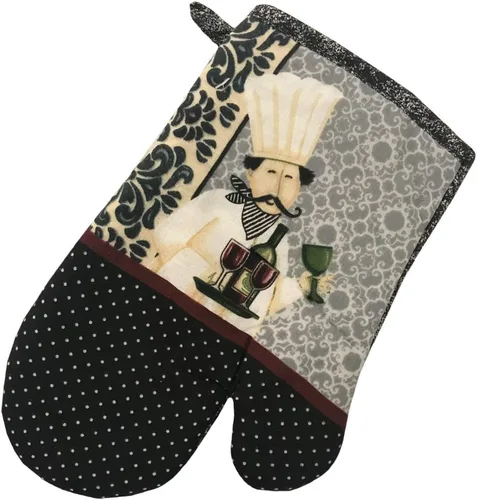 Miniatura 7 de Manoplas de horno y soportes para ollas, juegos de toallas de cocina y paños de cocina, guantes de horno, paños de cocina, juego de paños de cocina