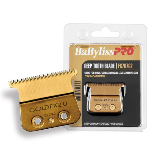 Miniatura 11 de BaBylissPRO Replacement Blades, Deep-Tooth T-Blades for Outlining Hair Trimmers
