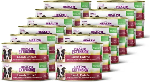 Miniatura 12 de Health Extension Duck Entrée - Alimento húmedo para perros, sin granos, 12.5 onzas, receta rica en proteínas, soporte de hidratación, ideal