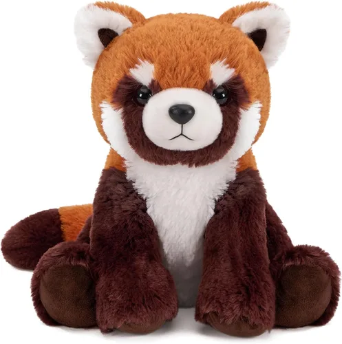 Miniatura 13 de Ditucu Peluche de oso negro de 8 pulgadas, lindos juguetes de peluche realistas, ultra suaves, regalos para niños