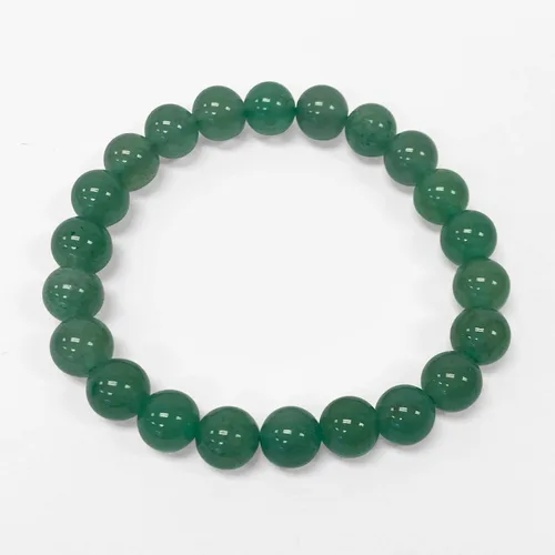 Miniatura 563 de Gem Avenue Handmade Round Bead Stretch Bracelet Unisex Natural Stone Beaded Jewelry for Men & Women, Elastic Wristband for Daily Wear