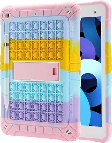 Miniatura 10 de XZC Funda para iPad de 9ª/8ª/7ª generación (funda para iPad 10.2 2021/2020/2019) a prueba de golpes con protección contra caídas para iPad