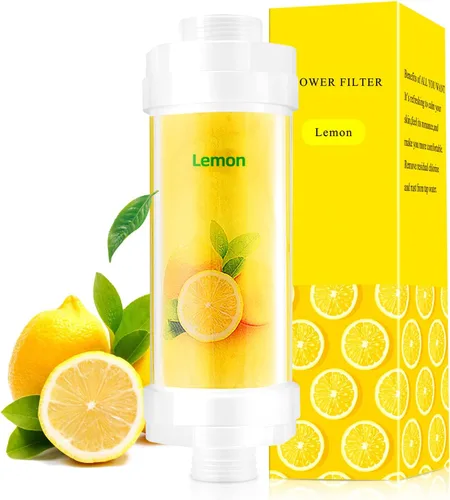 Miniatura 6 de Infusor de ducha, filtro de ducha de vitamina C para agua dura, filtro de cabezal de ducha a sedimento de fluoruro de cloro, ayuda a secar la piel