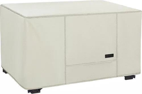 Miniatura 12 de Cubierta para Hoguera NettyPro Rectangular Impermeable para Chimenea al Aire Libre para Mesa de Hoguera de Gas Propano Rectangular, 42 x 24 x 24