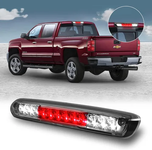 Miniatura 28 de Tercera tercera luz de freno trasera compatible con Chevy Trailblazer GMC Envoy Buick Rainier Ascender Bravada Center Cargo Trasera LED de montaje
