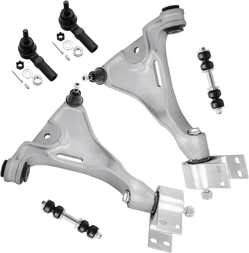 Miniatura 98 de Detroit Axle - Kit de extremo delantero para Chrysler 300 Dodge Charger Challenger 2011-2023, 2 brazos de control inferiores traseros 2 varillas
