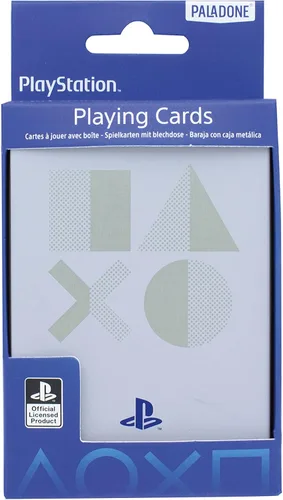 Miniatura 8 de PlayStation - Juego de cartas estándar con lata de almacenamiento