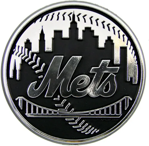 Miniatura 14 de Emblema de automóvil cromado MLB