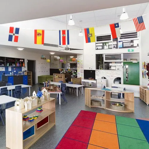 Miniatura 6 de ZXvZYT Bandera de América Latina con 21 países, banderín para colgar en español, banderín para decoración nacional de aula, escuela, deportes