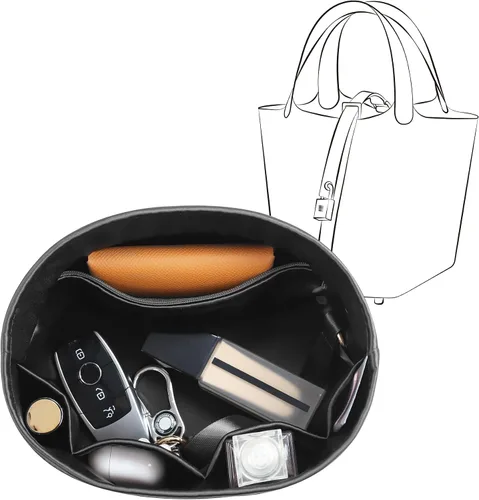 Miniatura 25 de Se adapta a Picotin 18 bolsas, inserto organizador de bolso de seda de alta calidad, suave al tacto y ligero, organizador de lujo con caja de regalo