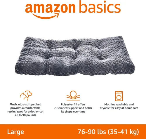 Miniatura 2 de Amazon Basics - Cama de perro de peluche