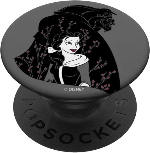 Miniatura 6 de Disney Beauty And The Beast Belle And Beast - Retrato floral PopSockets MagSafe PopGrip para iPhone