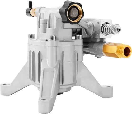 Miniatura 9 de VEVOR Bomba de lavado a presión, eje vertical de 7/8 pulgadas, 3400 PSI, 2.5 GPM, kit de bombas de repuesto para lavadora eléctrica, bomba de lavado