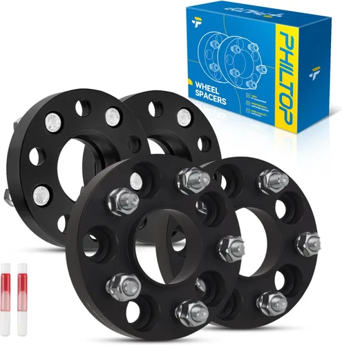 Miniatura 90 de PHILTOP Espaciador de rueda de 4 x 4 de 2 pulgadas, espaciadores de rueda centrados en las lengüetas para Polaris Trail Boss 330 2003-2013, Trail