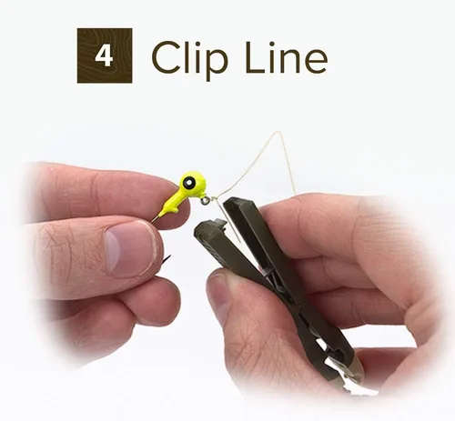 Miniatura 6 de Fly & Ice Nudo Atado Herramienta de Pesca/Empuñadura, Línea de Hilo, Nudo de Corbata, Clip