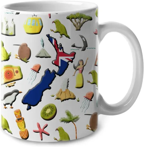 Miniatura 9 de Lotacy Taza de café con símbolos de Cuba con bandera de mapa, taza de cerámica de bandera cubana de 11 onzas, recuerdo de Cuba y regalos, idea