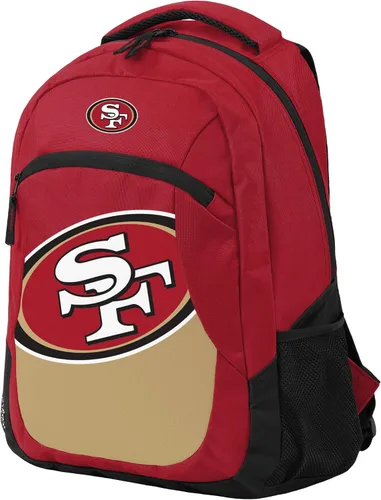 Miniatura 2 de FOCO - Mochila de acción con bloques de color San Francisco 49ers NFL