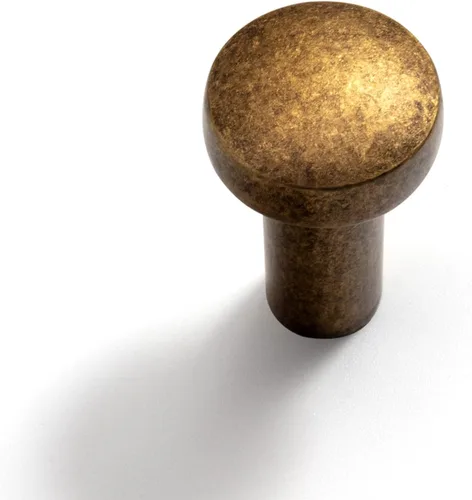 Miniatura 7 de Goo-Ki Paquete de 6 pomos vintage para gabinete, manijas de cobre antiguo, manijas clásicas de latón antiguo, accesorios de mejora del hogar