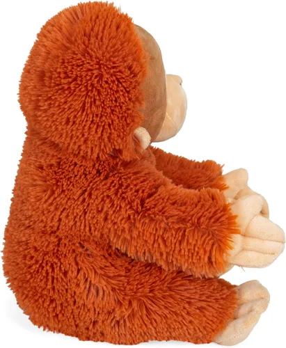 Miniatura 5 de Wild Republic Ecokins, Orangután, animal de peluche, 12 pulgadas, regalo para niños, juguete de peluche, hecho de botellas de agua recicladas