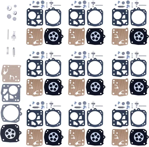 Miniatura 4 de Kit de reconstrucción de diafragma de carburador para Jonsered 625, 630, 670, para Husqvarna 61, 65, 77, 162, 181, 185, 266, 268, 272, 281, 288
