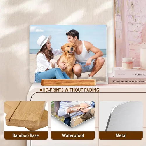 Miniatura 4 de Custom Style Impresiones de Fotos en Metal Personalizadas, Personaliza Tu Propio Marco de Fotos, Regalo de Imagen en Metal Personalizado