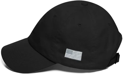 Miniatura 3 de CBS Sombrero de agente especial del NCIS con bandera - Gorra oficial del agente Leroy Gibbs como se ve en negro