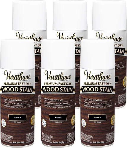 Miniatura 18 de Varathane Premium - Tinte para madera de secado rápido en aerosol, 10.25 onzas, ébano