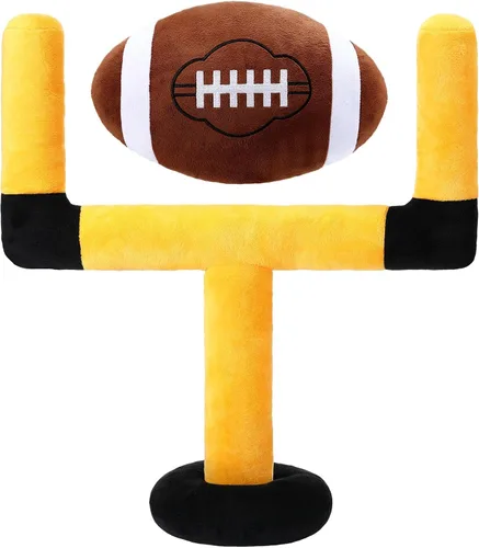 Sliner Juego de almohadas de fútbol mullidas con pelota rellena de pelota de fútbol suave pelota deportiva fuerte interactiva deportiva creativa