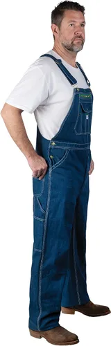 Miniatura 3 de Liberty - mameluco de jean para hombres efecto gastado