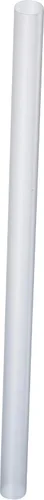 Miniatura 7 de Pajitas para batido grandes, transparentes, desechables, de boca ancha, grandes, 9 pulgadas de alto/alto, paquete de 100 Claro