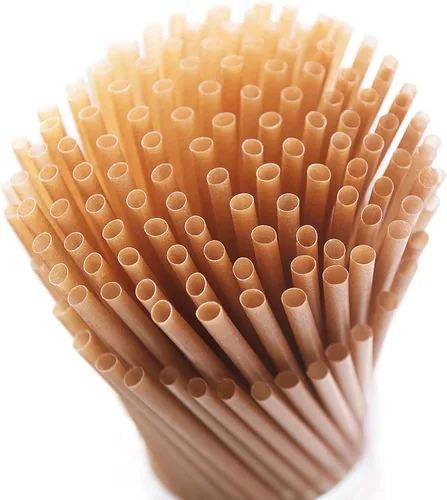 Miniatura 7 de Pajitas de cóctel cortas biodegradables de 5 pulgadas, 200 pajitas de cóctel compostables, hechas de 100% fibra de caña de azúcar, popotes
