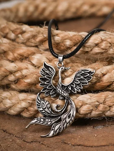Miniatura 3 de HAQUIL Collar con colgante de tótem de animales de la naturaleza antigua, regalo de joyería para mujeres