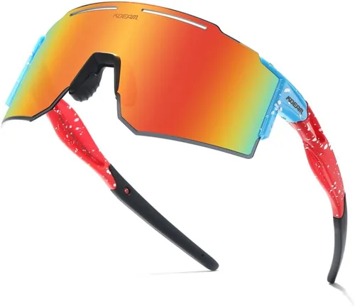 Miniatura 21 de Gafas de sol polarizadas deportivas para hombres y mujeres, jóvenes y niños. Gafas de sol para béisbol y sóftbol, para ciclismo y correr C17