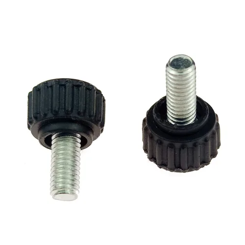 Miniatura 6 de 20 piezas de tornillos de pulgar M4 con pomos de agarre, tornillos de pulgar para cerraduras de maquinaria con estuche de almacenamiento, cabeza