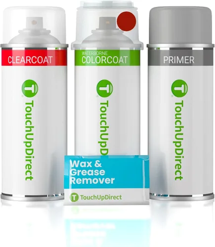 Miniatura 47 de TouchUpDirect NH-578 Taffeta White compatible con Pintura de retoque Honda Exact Match en aerosol - Kit esencial Tafetán Blanco
