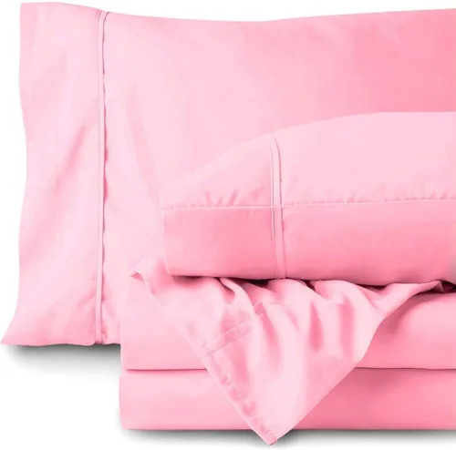 Miniatura 22 de 500TC Hoja de Super Calidad Ropa De Cama fija 100% algodón egipcio 4pc Set 24" pulgadas bolsillo extra profundo