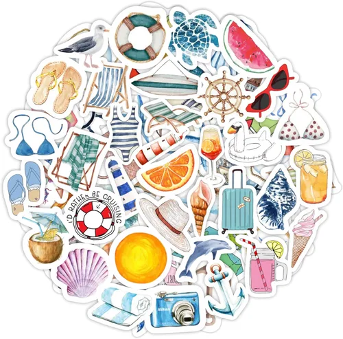 Miniatura 11 de BulbaCraft Calcomanías de historia del arte, calcomanías de pinturas famosas para botella de agua y laptop, recuerdos de fiesta de arte