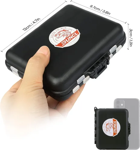 Miniatura 3 de Kit de accesorios de pesca, juego de pesca con caja de aparejos, anzuelos de pesca, pesos, cabezas de plantilla, juntas tóricas, giros de barril