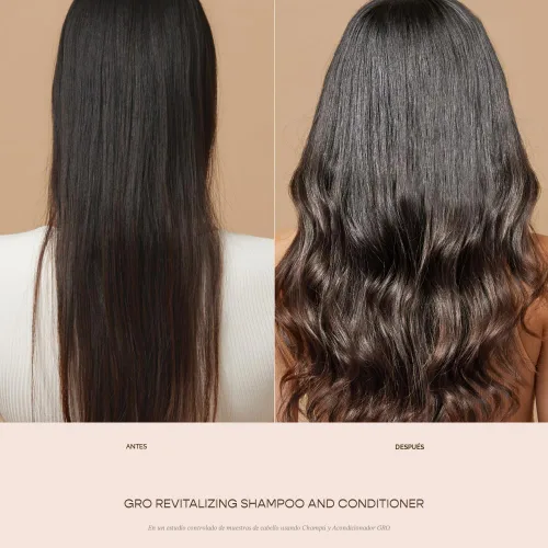 Miniatura 3 de VEGAMOUR GRO Champú Revitalizante, Apoya un Cabello más Grueso y de Aspecto más Abundante, Champú Formulado sin Sulfatos para Cabello Ralo