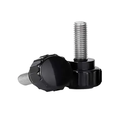 Miniatura 4 de 20 piezas de tornillos de pulgar M4 con pomos de agarre, tornillos de pulgar para cerraduras de maquinaria con estuche de almacenamiento, cabeza