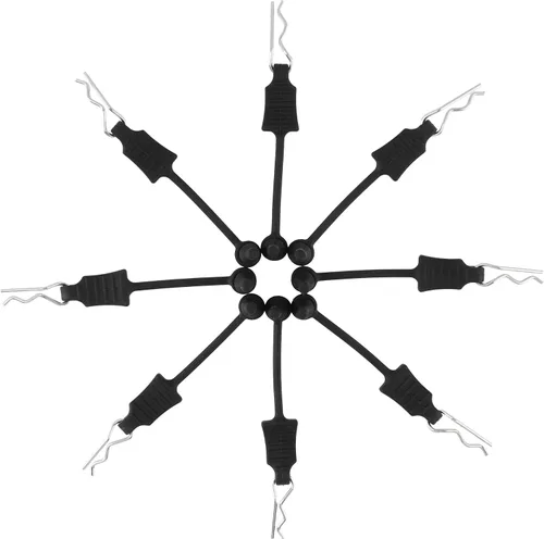 Miniatura 2 de Clips para el cuerpo de autos a control remoto con lengüetas de tracción para camiones universales de control remoto 1:12 1:14 1:16 y 1 perforador