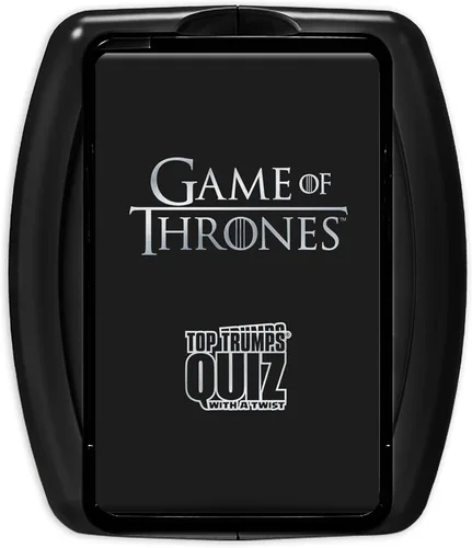 Top Trumps Juego de Tronos - Juego de Tronos, entretenida trivia sobre tus personajes favoritos de Westeros, The Starks, Lannisters, Baratheons,